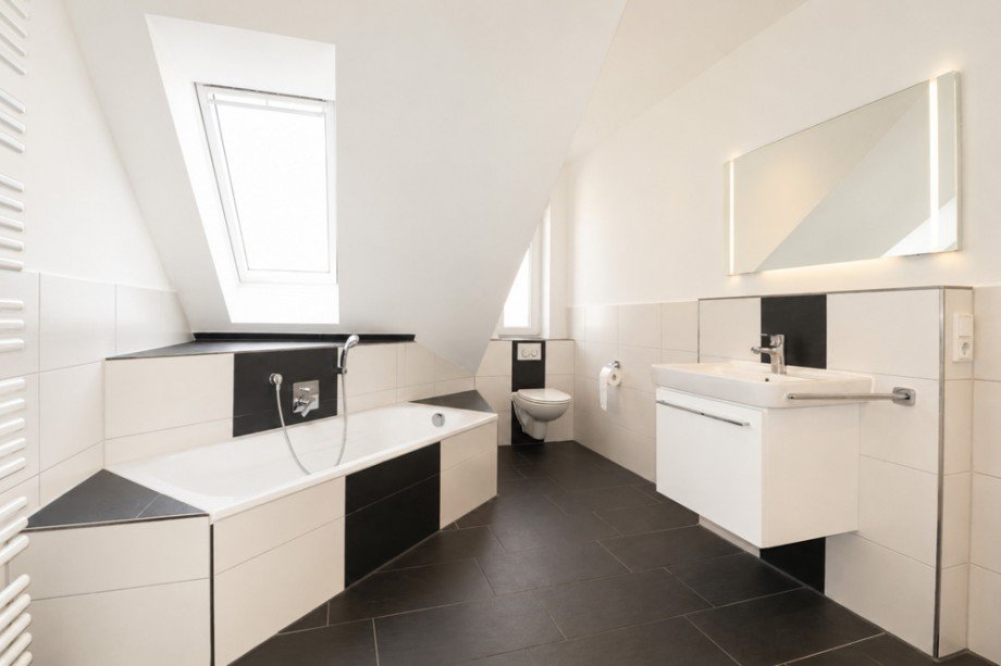 Badezimmer Dachgeschosswohnung Oldenburg