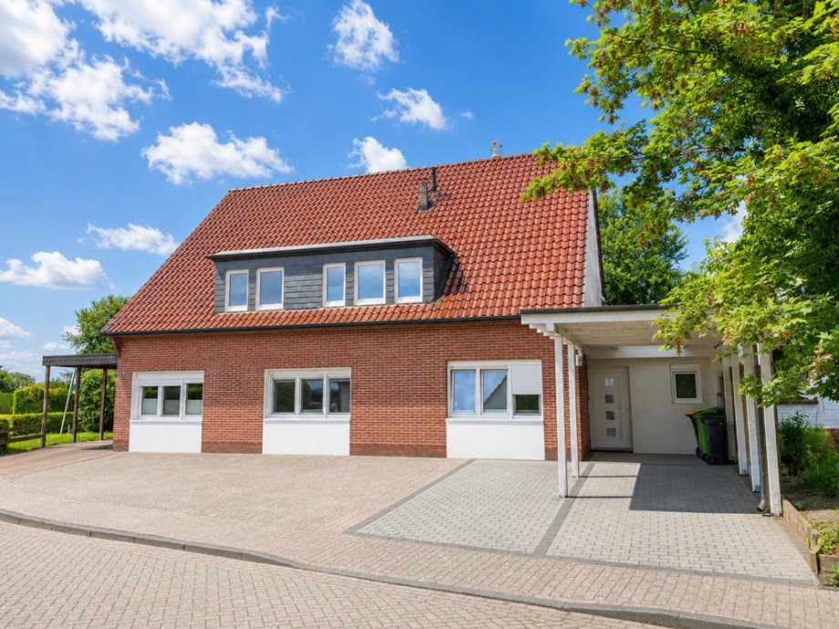 Au�enansicht Erdgeschosswohnung Wardenburg
