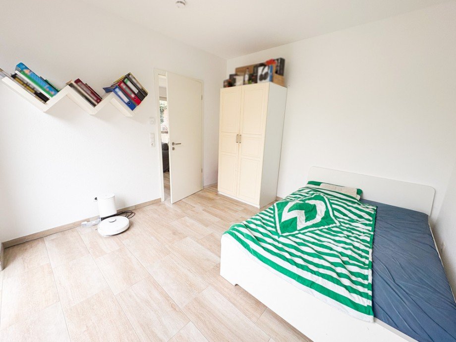 Schlafzimmer Erdgeschosswohnung Hude