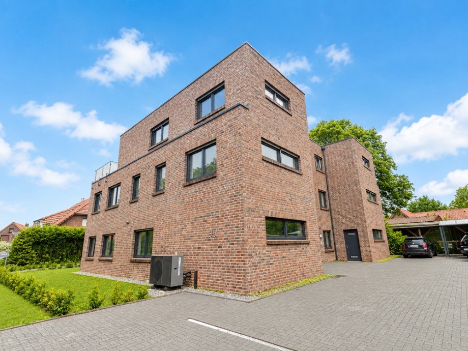 Au�enansicht Etagenwohnung Schortens