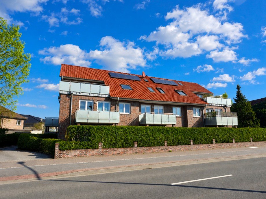 Au�enansicht Dachgeschosswohnung Oldenburg