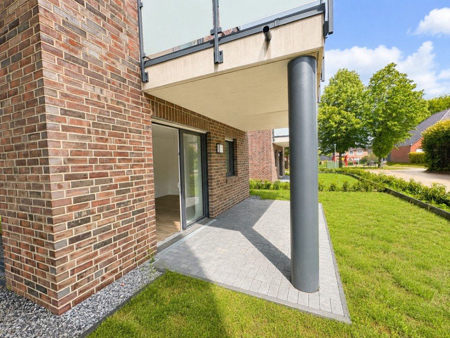 Terrasse Erdgeschosswohnung Schortens