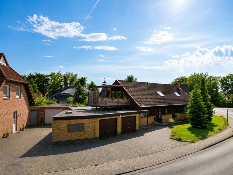 Au�enansicht Einfamilienhaus Oldenburg