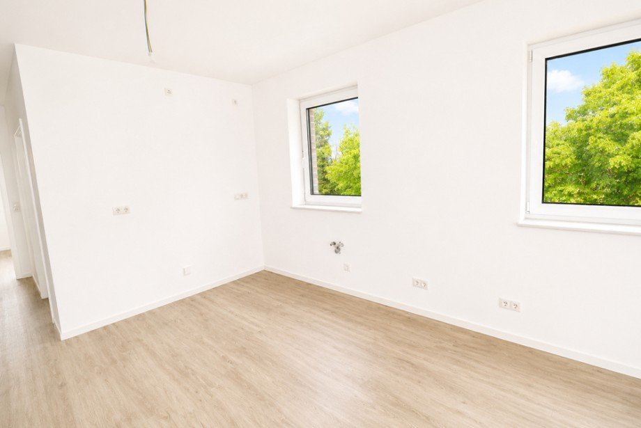 Wohn- und Essbereich Etagenwohnung Schortens