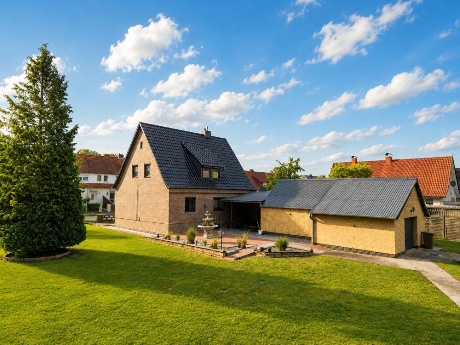 Hinteransicht Einfamilienhaus Barnstorf