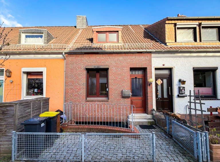 Au�enansicht Bremen Reihenmittelhaus Charme der 20er trifft auf frische Ideen im Reihenmittelhaus - Ihr Zuhause in Klein Mexiko, Bremen!