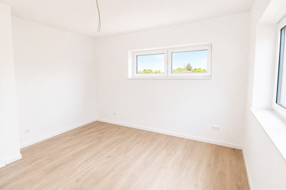Schlafzimmer Dachgeschosswohnung Schortens