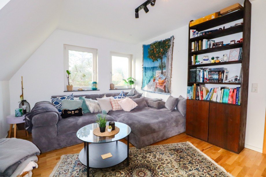 Wohnzimmer im OG Einfamilienhaus Bad Zwischenahn