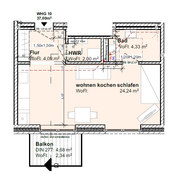 Wohnung 10 Etagenwohnung Brake