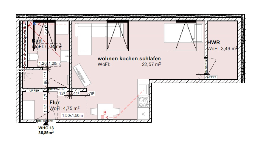 Wohnung 13 Dachgeschosswohnung Brake