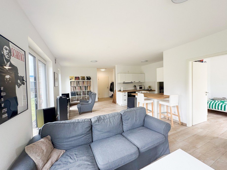 Wohn- und Essbereich Erdgeschosswohnung Hude