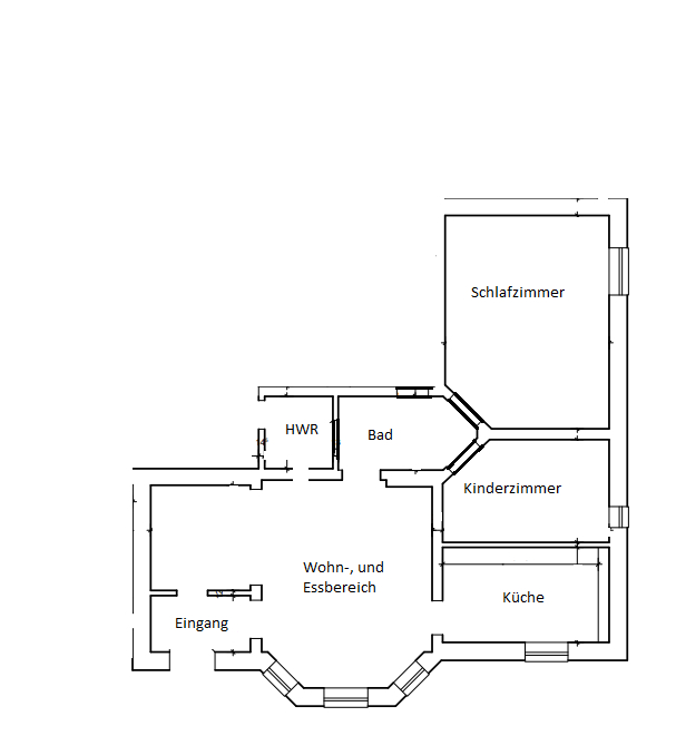 Grundriss Souterrainwohnung Wilhelmshaven