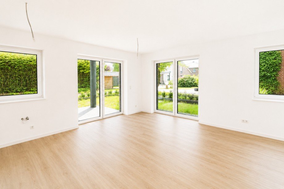 Wohn- und Essbereich Erdgeschosswohnung Schortens