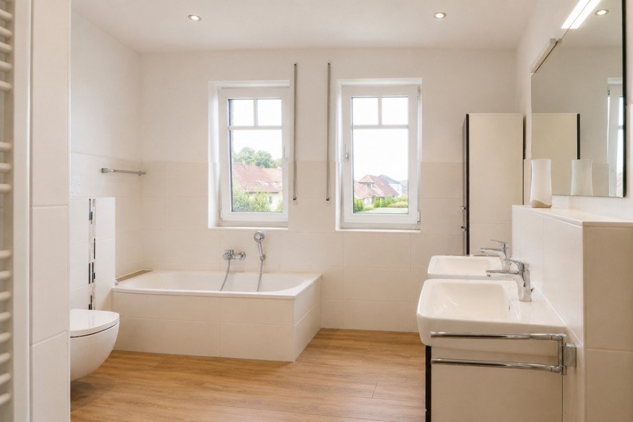 Badezimmer Einfamilienhaus Bockhorn