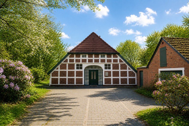 Vorderansicht Oldenburg (Oldenburg) / Donnerschwee Resthof L�ndliche Idylle mitten in Oldenburg - modernisierter Resthof auf ca. 4.000 m� Grundst�ck