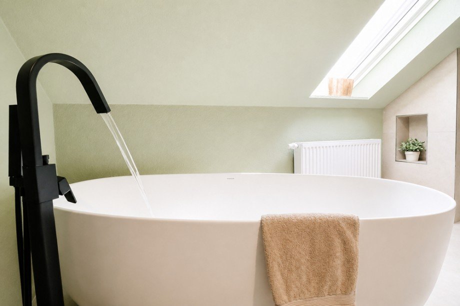 Badezimmer Dachgeschosswohnung Oldenburg