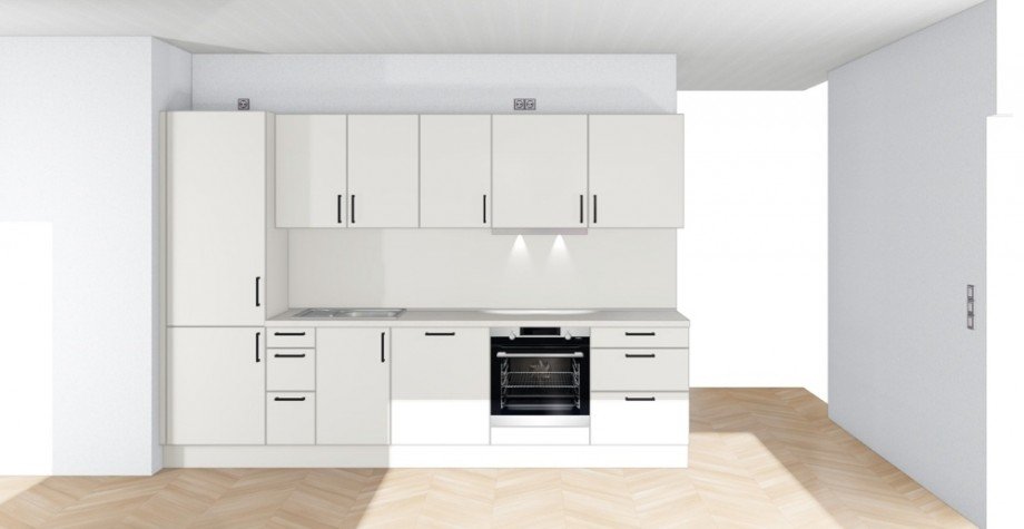 Visualisierung K�che WHG 2 Etagenwohnung Oldenburg