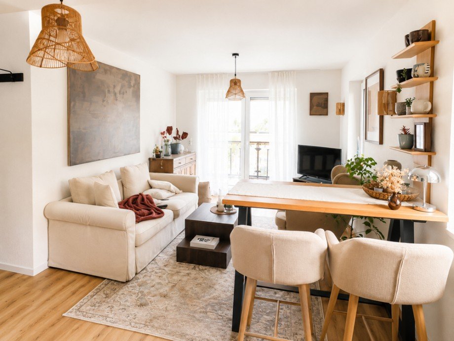 Wohn- und Essbereich Etagenwohnung Oldenburg