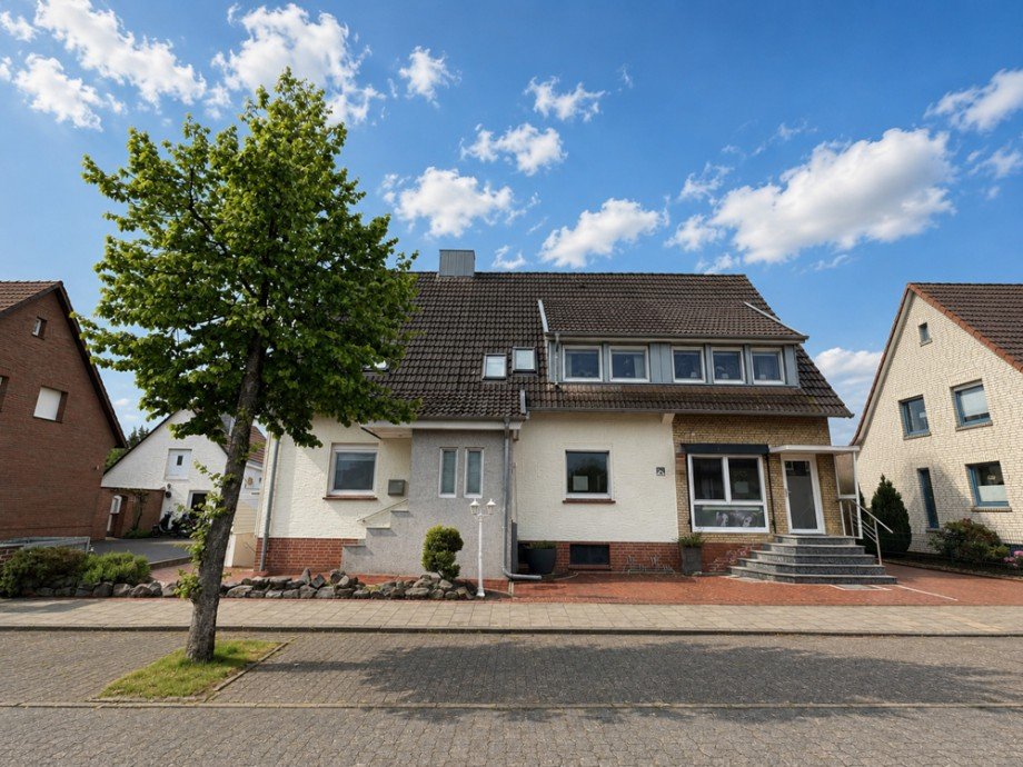 Au�enansicht Zweifamilienhaus Diepholz