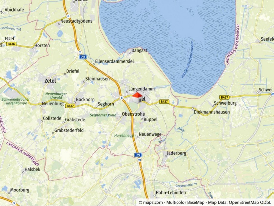 Makrolage Etagenwohnung Varel