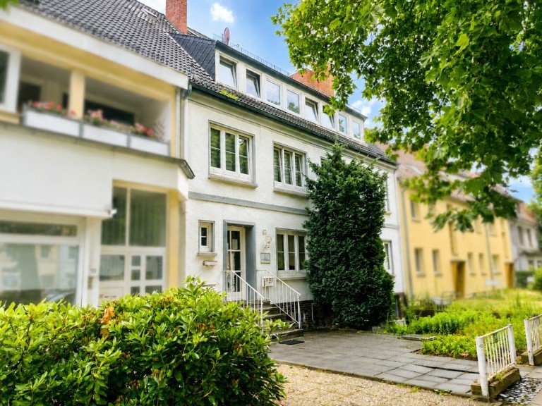 Au�enansicht Bremen Haus Eine Kapitalanlage mit Zukunft - Wohn- und Gesch�ftshaus in Bremen!