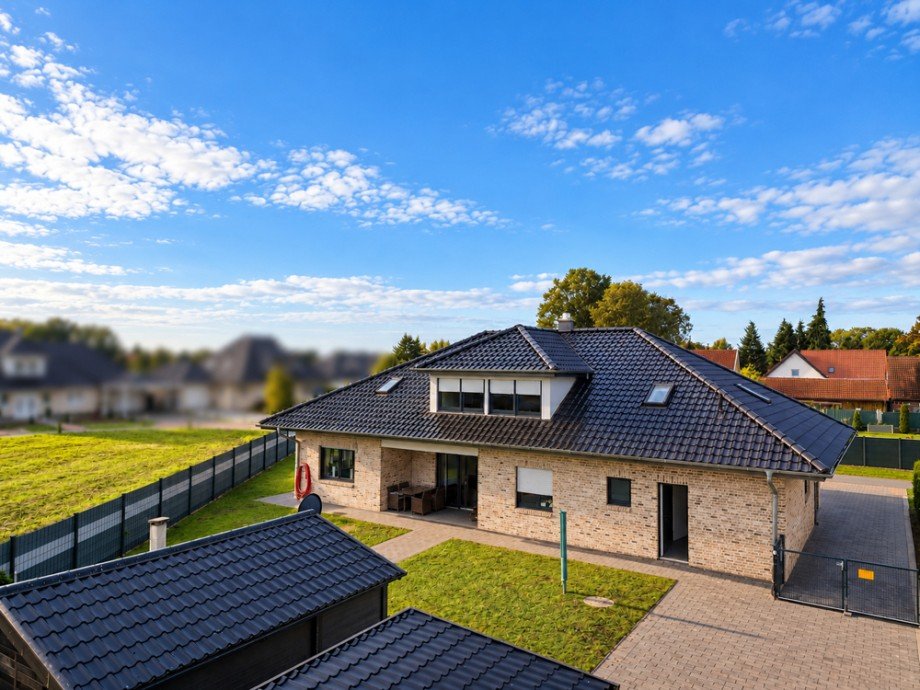 Au�enansicht Zweifamilienhaus Herzlake
