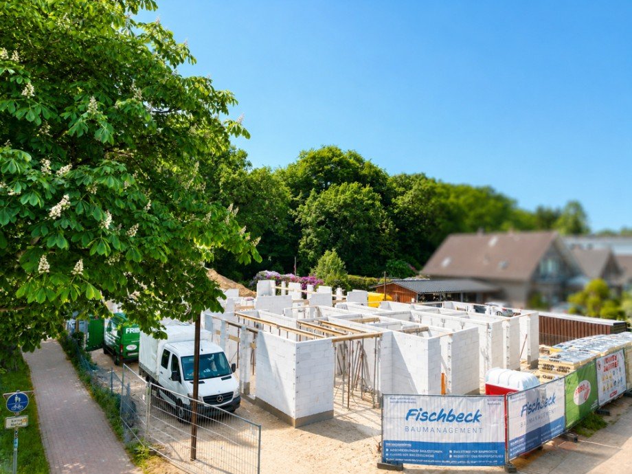 Seitenansicht Erdgeschosswohnung Wildeshausen