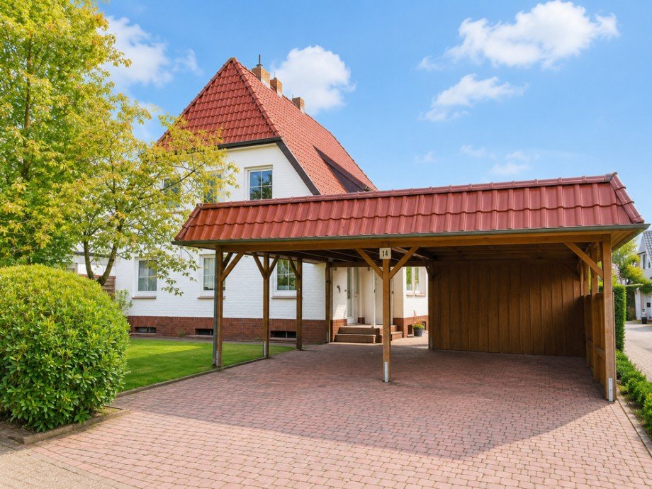 Au�enansicht Dachgeschosswohnung Wardenburg