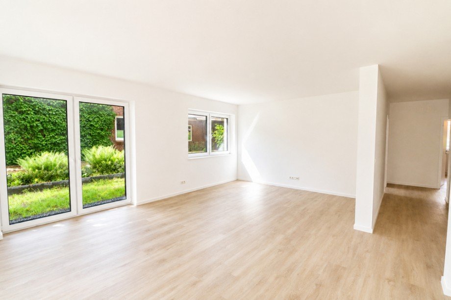 Wohn- und Essbereich Erdgeschosswohnung Schortens