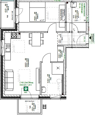 Wohnung Nr. 8 Wohnung Schortens