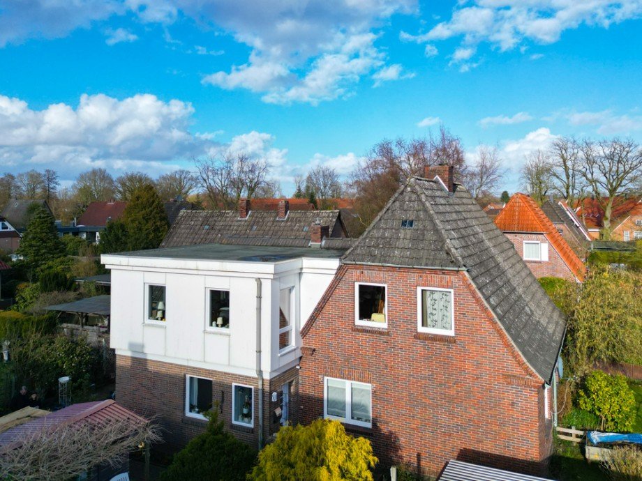 Au�enansicht Doppelhaush�lfte Bad Zwischenahn