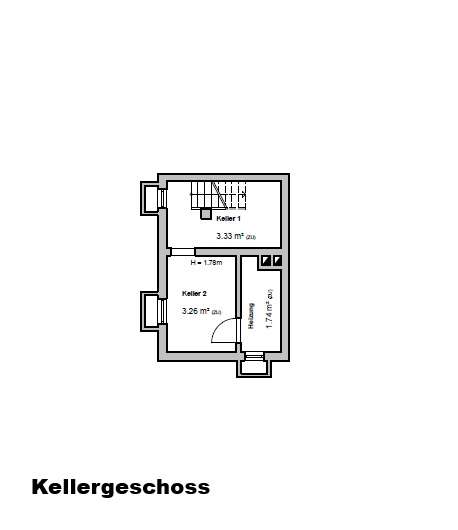 Grundriss KG Einfamilienhaus Wildeshausen