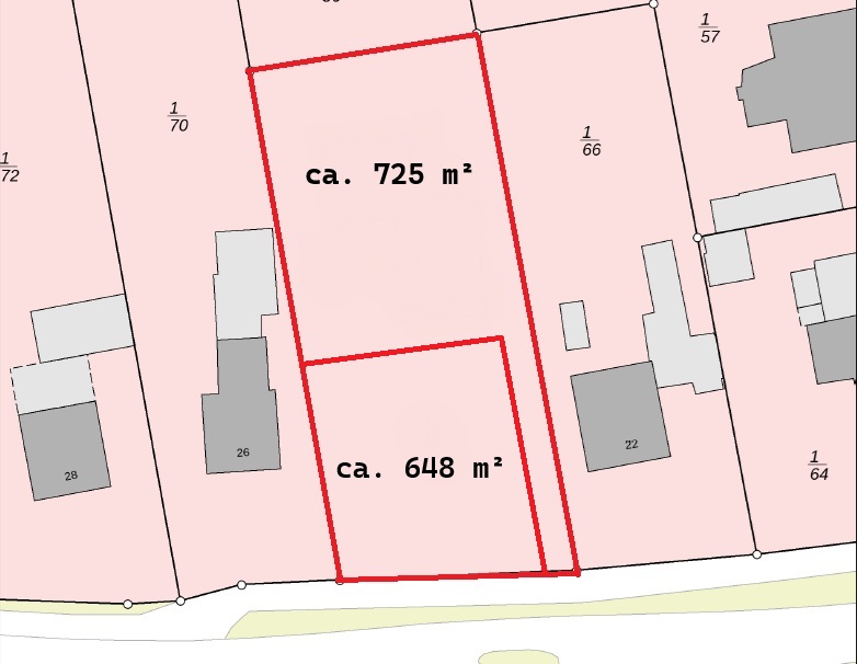 Grundst�ck_Teilfl�chen Wohngrundst�ck Schortens / Accum