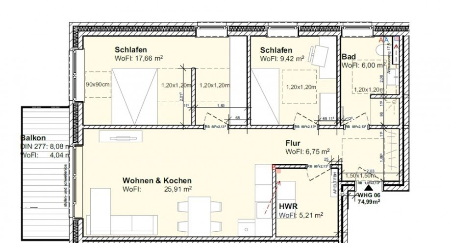 Wohnung 6 Etagenwohnung Brake