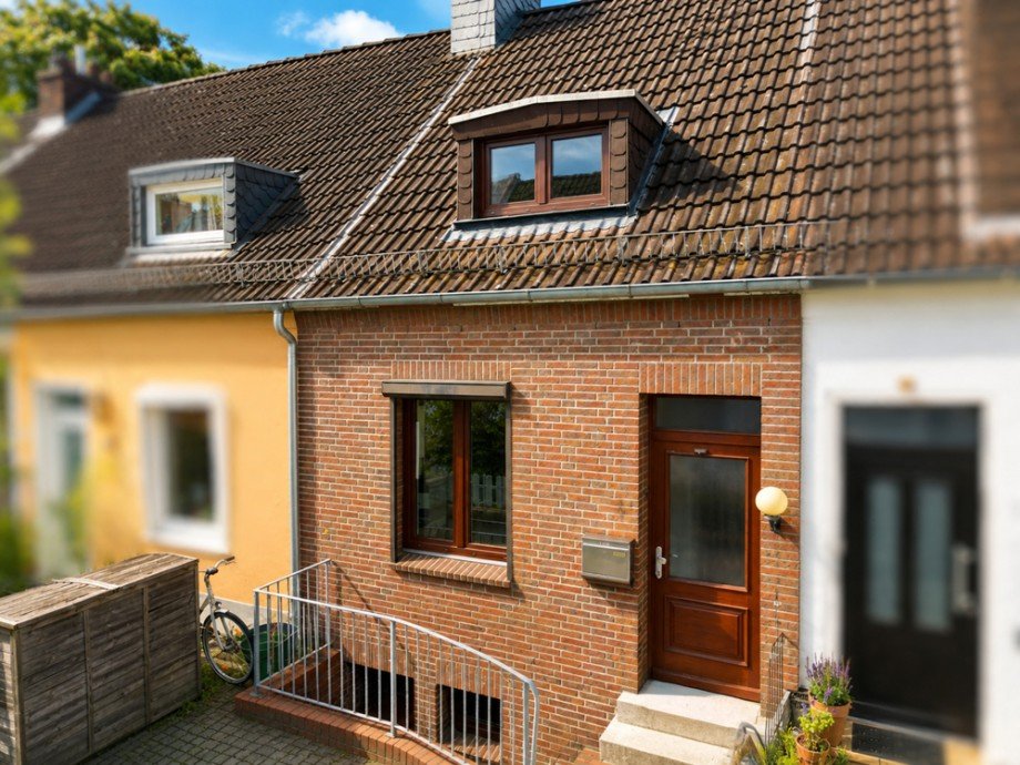 Au�enansicht Reihenmittelhaus Bremen