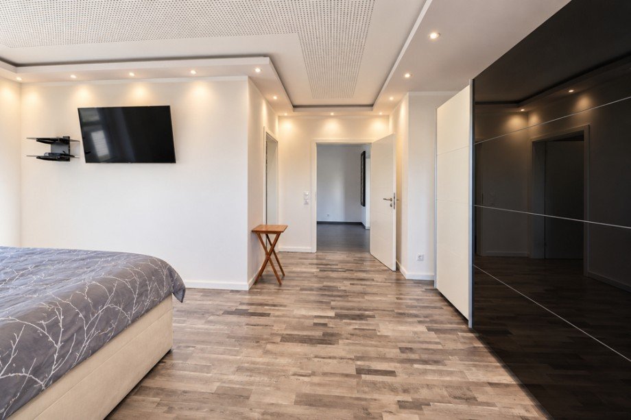 Schlafzimmer im EG Zweifamilienhaus Herzlake