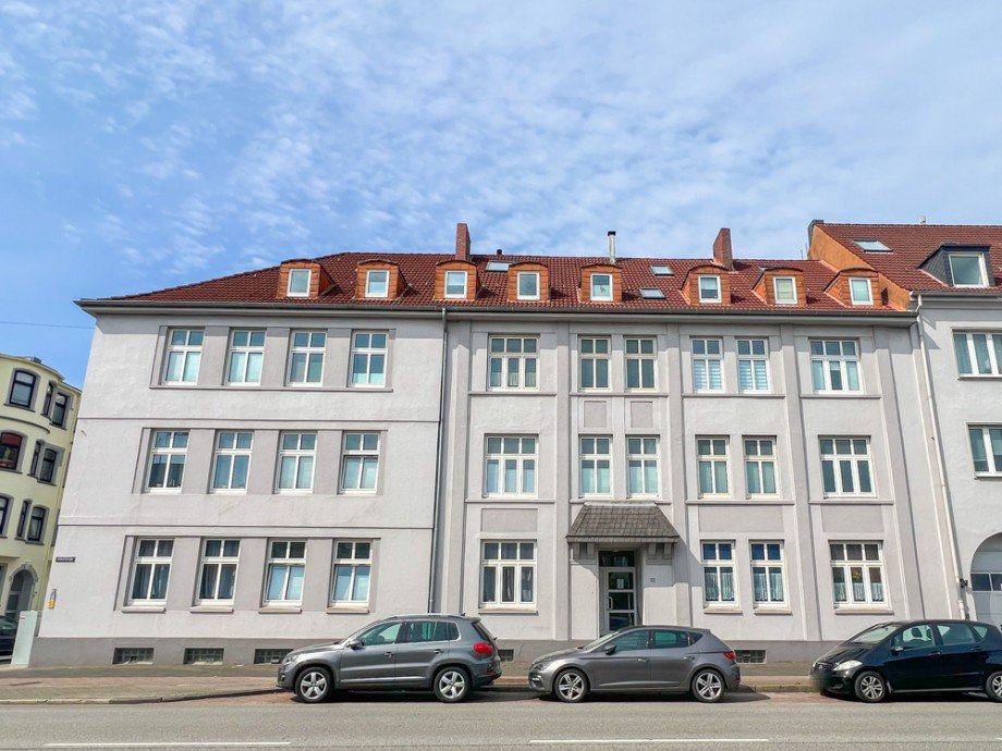 Au�enaufnahme Erdgeschosswohnung Wilhelmshaven