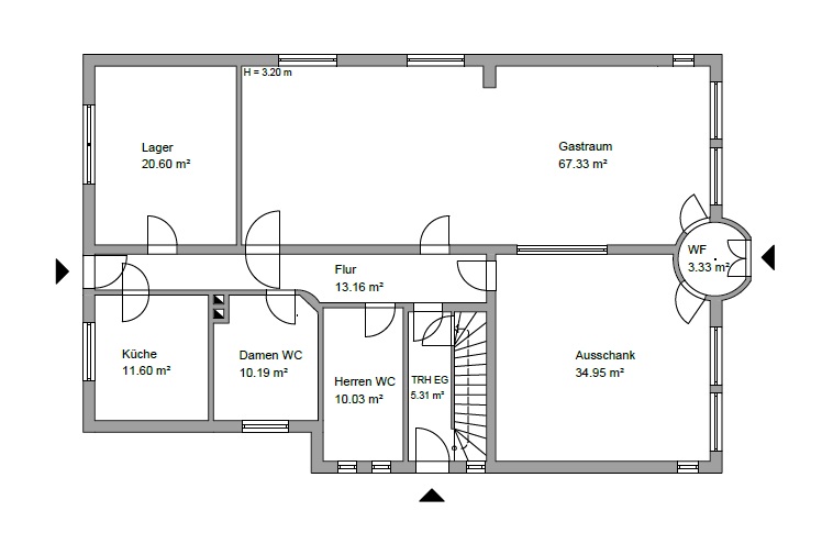 Grundriss_Erdgeschoss Haus Oldenburg