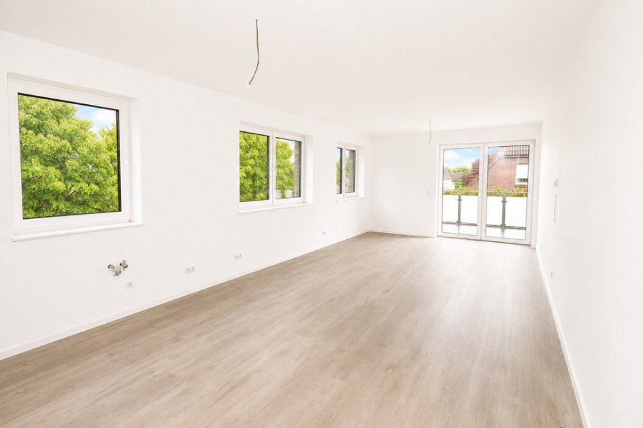 Wohn- und Essbereich Etagenwohnung Schortens