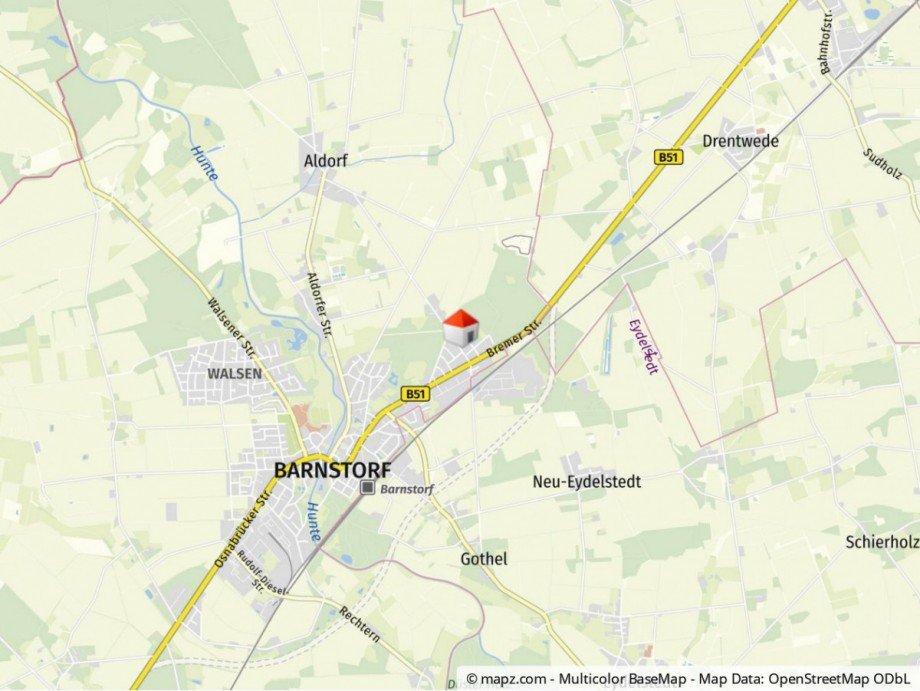 Mikrolage Einfamilienhaus Barnstorf