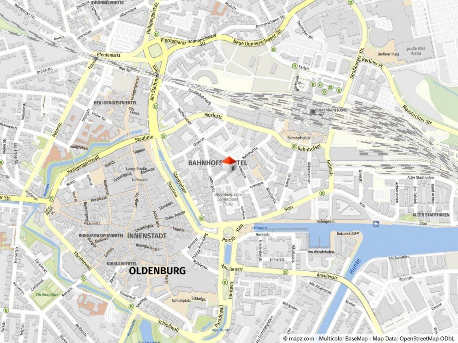 Lage Dachgeschosswohnung Oldenburg