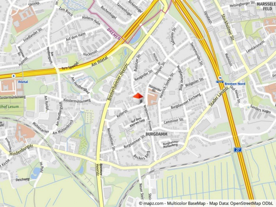 Lage Etagenwohnung Bremen