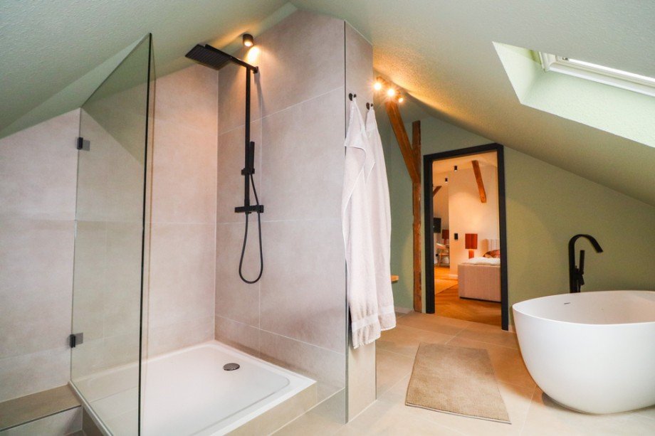 Badezimmer Dachgeschosswohnung Oldenburg