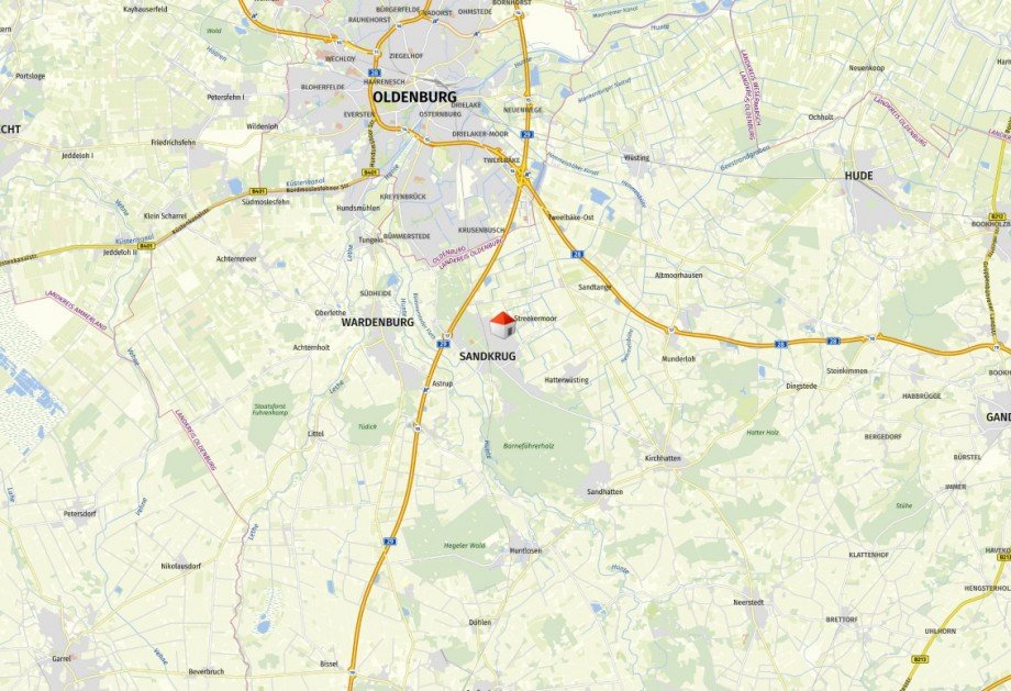 Makrolage Einfamilienhaus Hatten