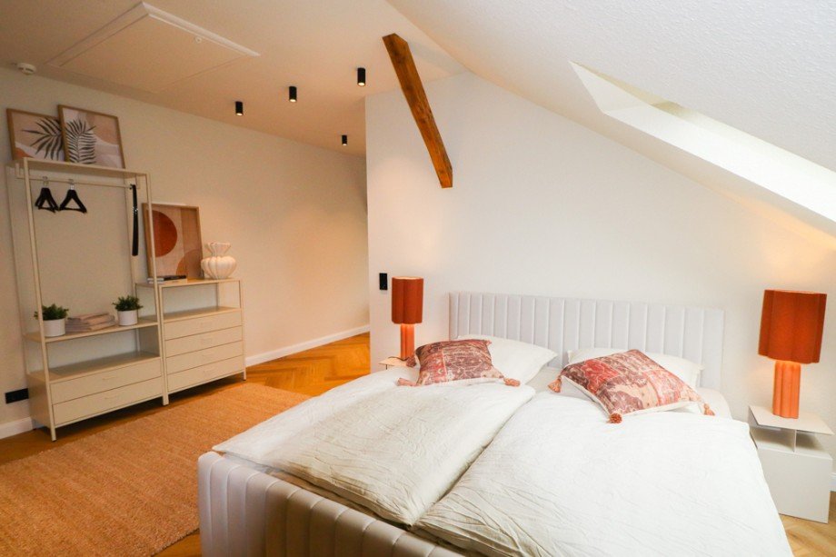 Schlafbereich Dachgeschosswohnung Oldenburg