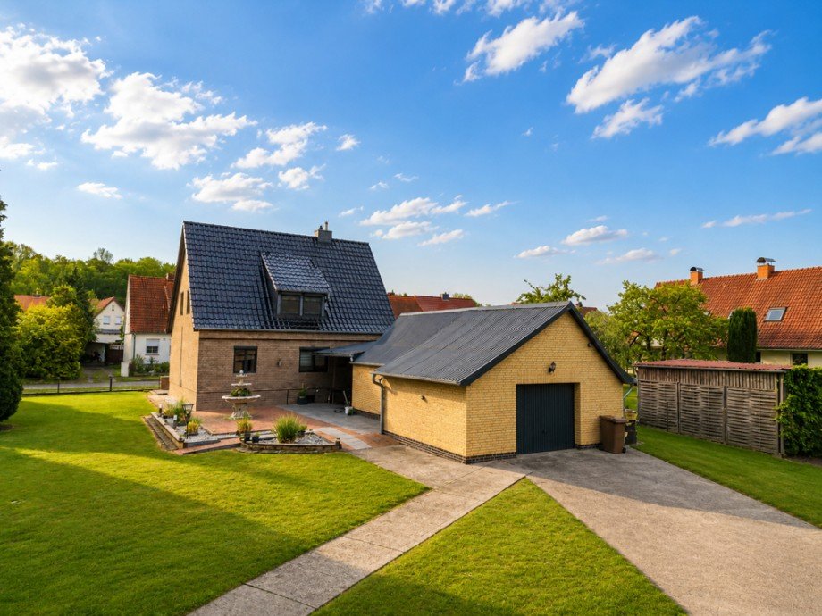 Hinteransicht Einfamilienhaus Barnstorf