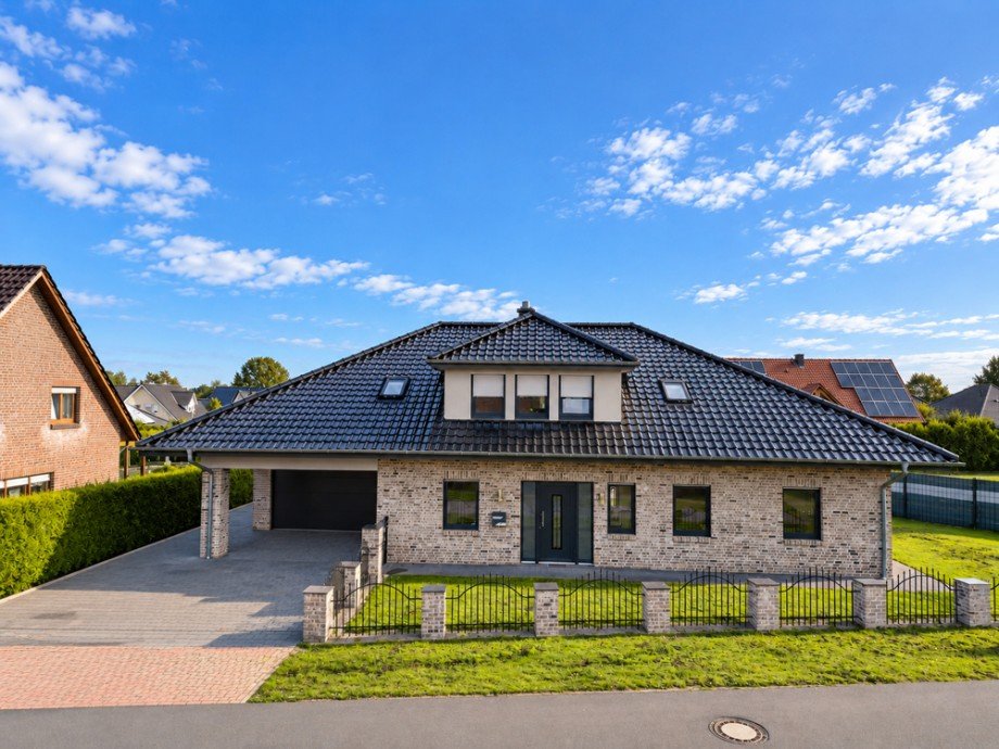 Au�enansicht Zweifamilienhaus Herzlake