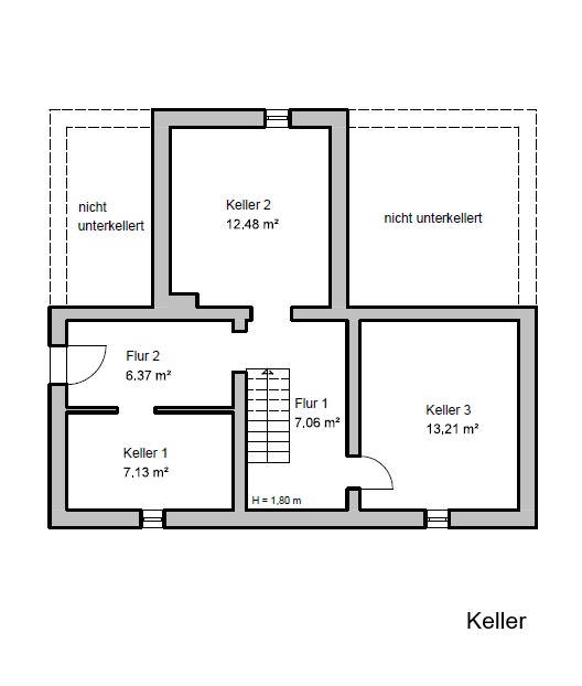 Grundriss KG Einfamilienhaus Barnstorf
