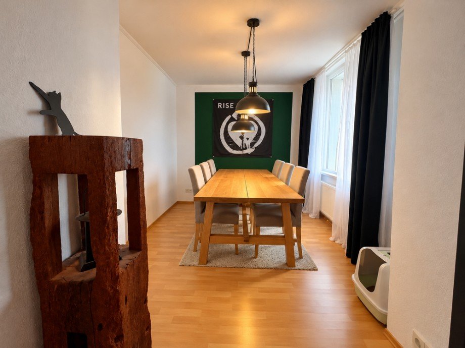 Wohnzimmer Dachgeschosswohnung Wilhelmshaven