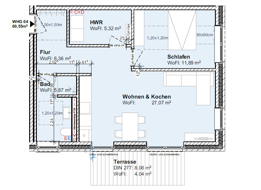 Wohnung 4 Erdgeschosswohnung Brake